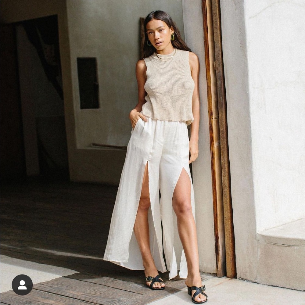 Bytogether woven beach pants